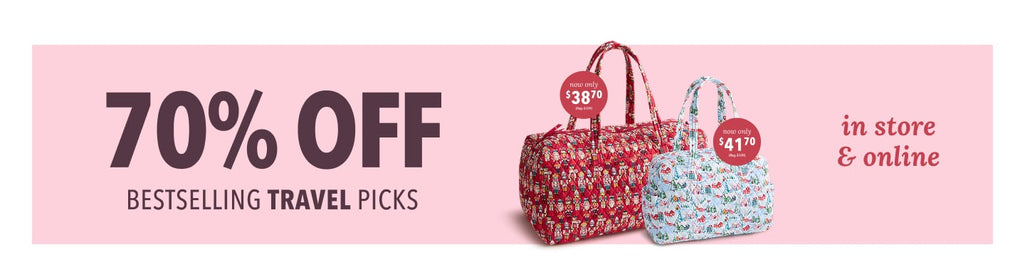70% Off Bestselling Travel