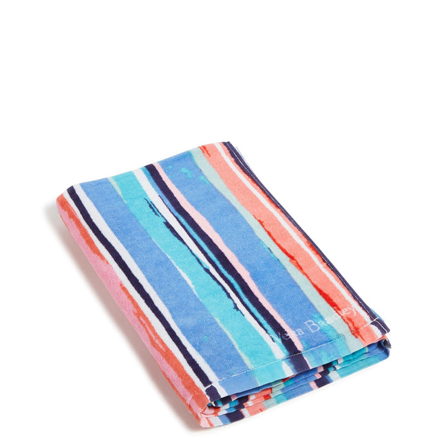 Beach Towel-Paradise Stripe-Image 1-Vera Bradley
