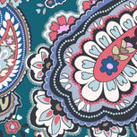 Throw Blanket-Haymarket Paisley Jewel-Image 2-Vera Bradley