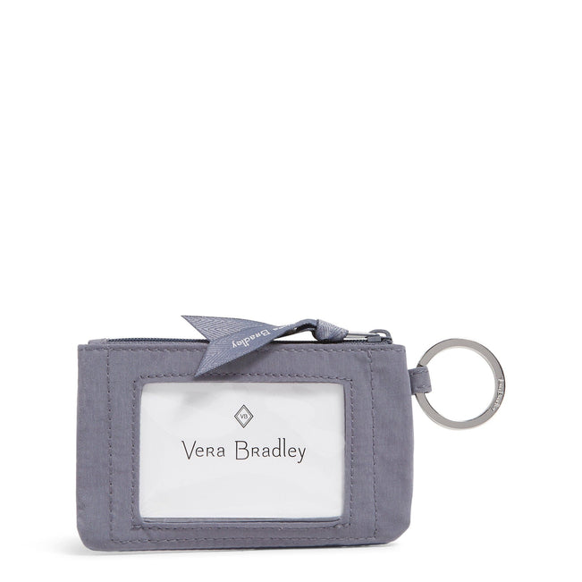 Outlet Zip ID Case-Carbon Gray-Image 1-Vera Bradley