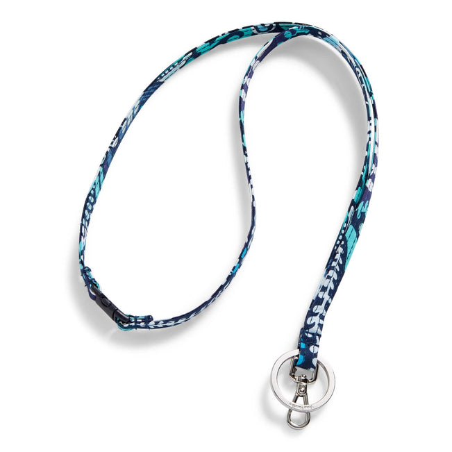 Outlet Breakaway Lanyard-Blue Island Medallion-Image 1-Vera Bradley
