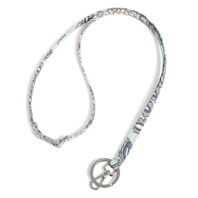 Outlet Breakaway Lanyard-Fan Flowers-Image 1-Vera Bradley