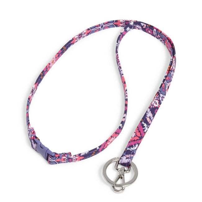Outlet Breakaway Lanyard-Magenta Medallion-Image 1-Vera Bradley