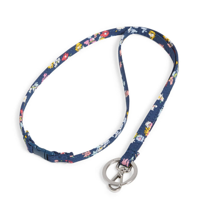 Outlet Breakaway Lanyard-Scattered Wildflowers-Image 1-Vera Bradley
