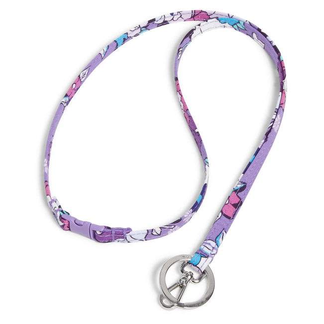 Outlet Breakaway Lanyard-Enchanted Garden-Image 1-Vera Bradley