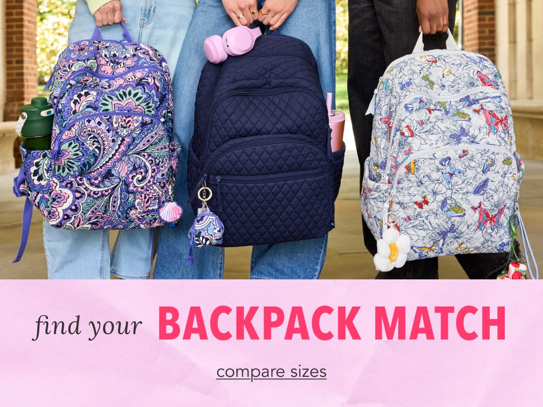 vera bradley reactive cooler backpack in rain forest canopy coral equipped pack is designed to carry the day (at work Vera Bradley Women's Recycled Lighten