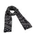 Soft Fringe Scarf-Black Bandana Medallion-Image 1-Vera Bradley