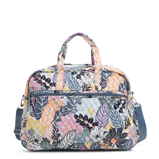 Grand Traveler Bag-Palm Floral-Image 1-Vera Bradley