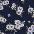 Plush Throw Blanket-Blooms and Branches Navy-Image 4-Vera Bradley