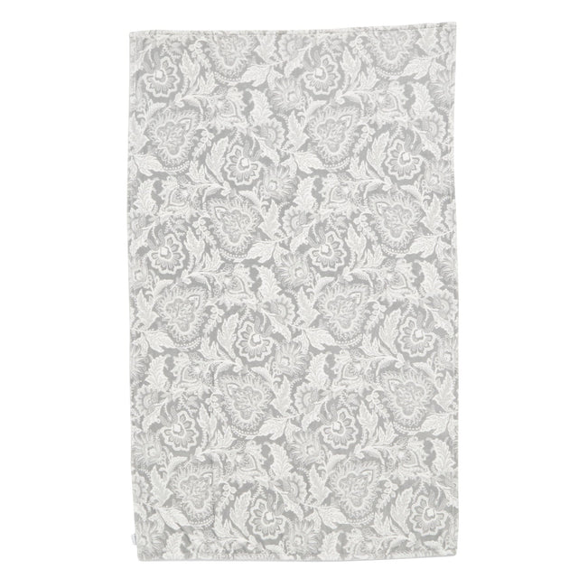Plush Throw Blanket-Java Gray & White-Image 3-Vera Bradley