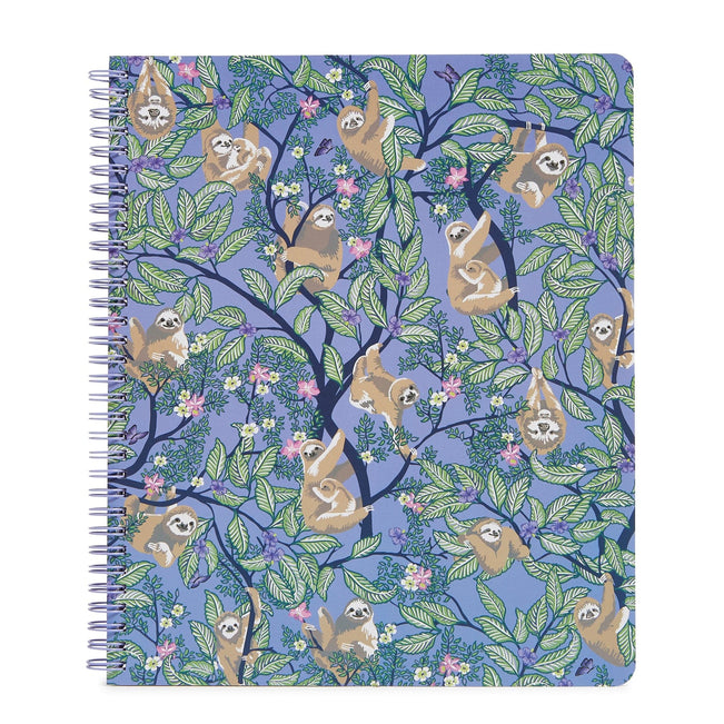 Large Notebook-Hanging Around Purple-Image 1-Vera Bradley