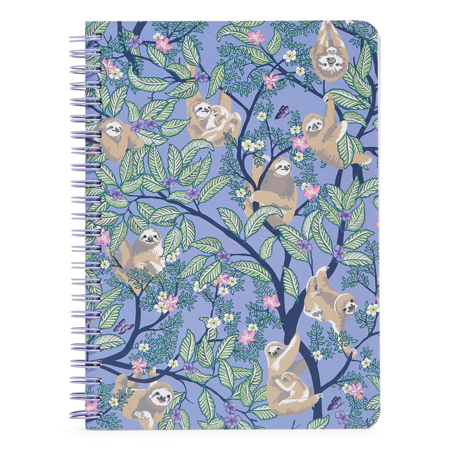 Mini Notebook-Hanging Around Purple-Image 1-Vera Bradley