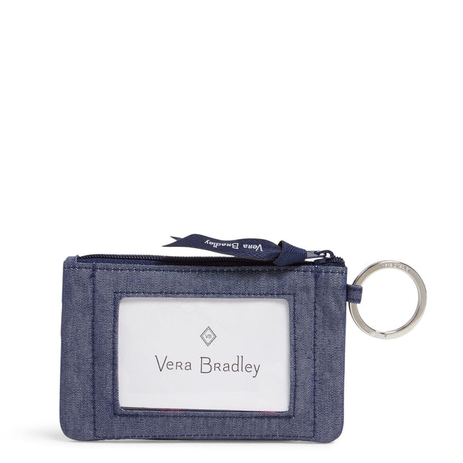 Outlet Zip ID Case-Moonlight Navy-Image 1-Vera Bradley