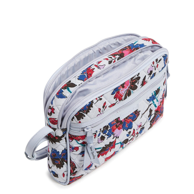 Trimmed Crossbody Bag-Vineyard Floral-Image 2-Vera Bradley