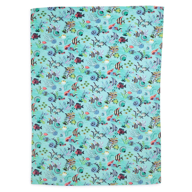Outlet Oversized Throw Blanket-Antilles Treasure-Image 1-Vera Bradley