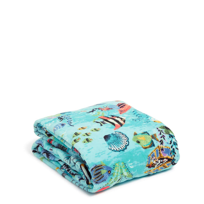 Outlet Oversized Throw Blanket-Antilles Treasure-Image 2-Vera Bradley