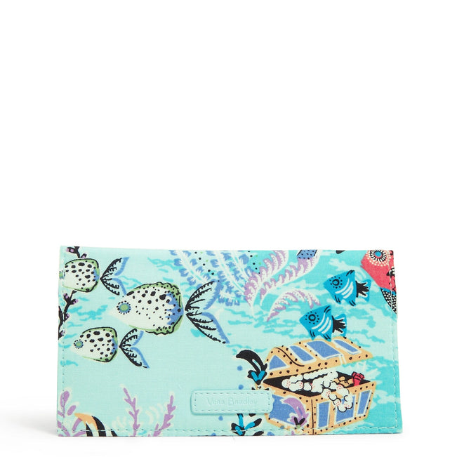 Outlet Checkbook Cover-Antilles Treasure-Image 1-Vera Bradley
