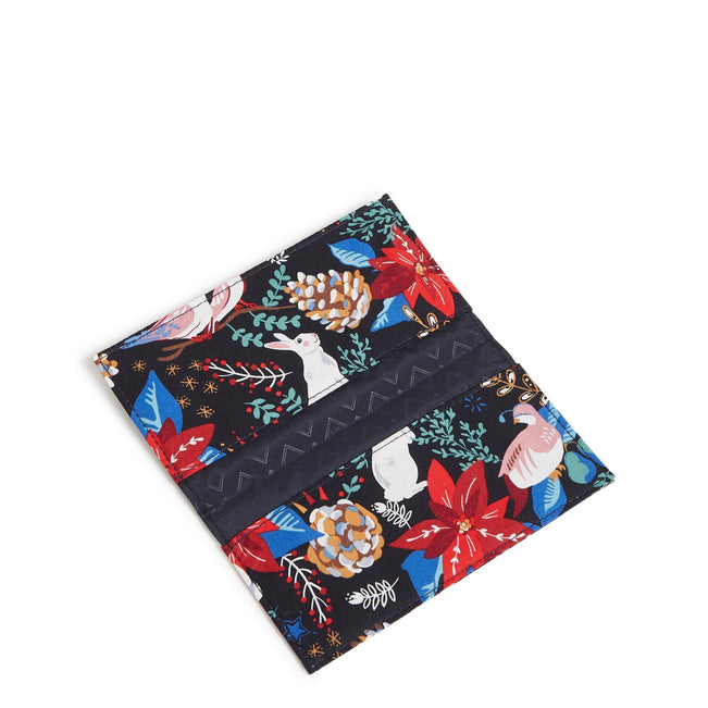 Outlet Checkbook Cover-Winter Forest-Image 2-Vera Bradley