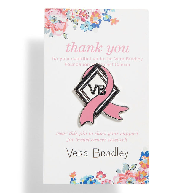 Vera Bradley Foundation Enamel Pin-Foundation Pink-Image 1-Vera Bradley
