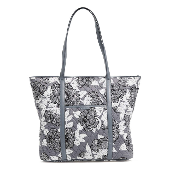 Trimmed Vera Bag-Moon Shadow Meadow-Image 1-Vera Bradley