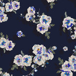 Weekender Travel Bag-Blooms and Branches Navy-Image 6-Vera Bradley