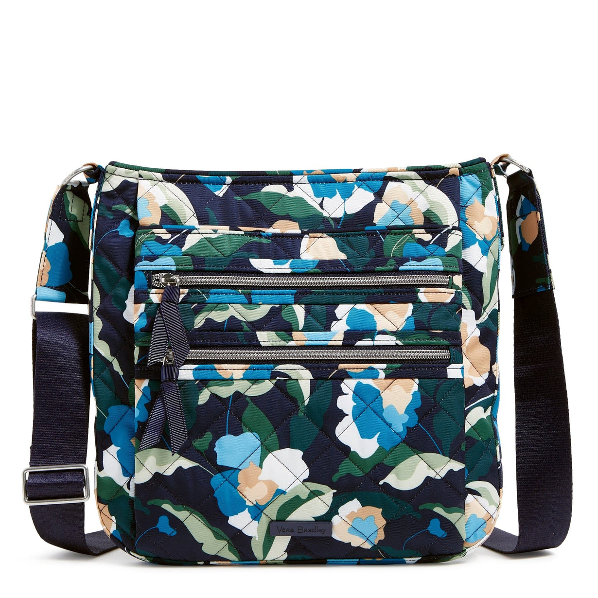 Vera bradley iconic triple zip hipster sale