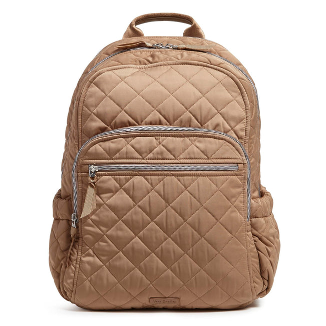 Campus Backpack-Meadowlark Tan-Image 1-Vera Bradley