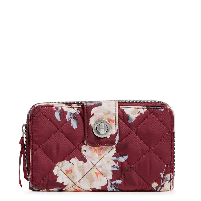 RFID Turnlock Wallet-Blooms and Branches-Image 1-Vera Bradley