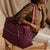 Grand Weekender Travel Bag-Raisin-Image 2-Vera Bradley