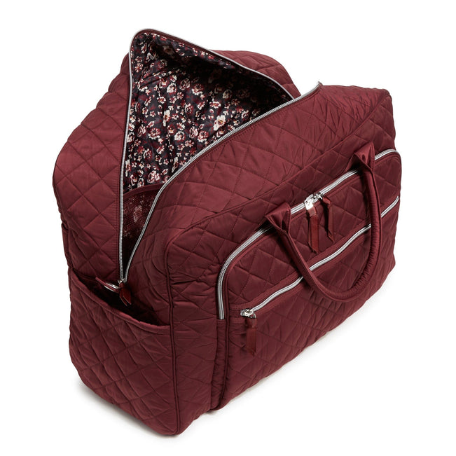 Grand Weekender Travel Bag-Raisin-Image 3-Vera Bradley