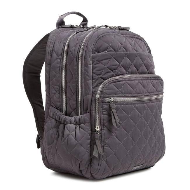 XL Campus Backpack-Shadow Gray-Image 3-Vera Bradley