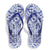 Flip Flops-Island Tile Blue-Image 3-Vera Bradley