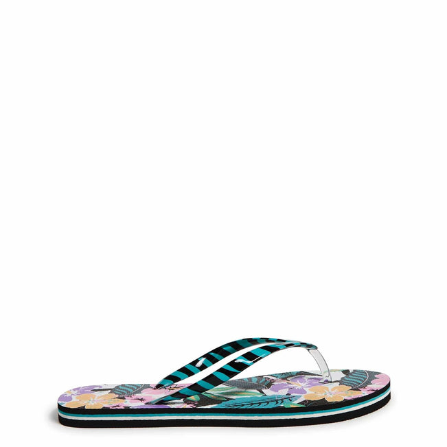 Flip Flops-Island Floral-Image 2-Vera Bradley