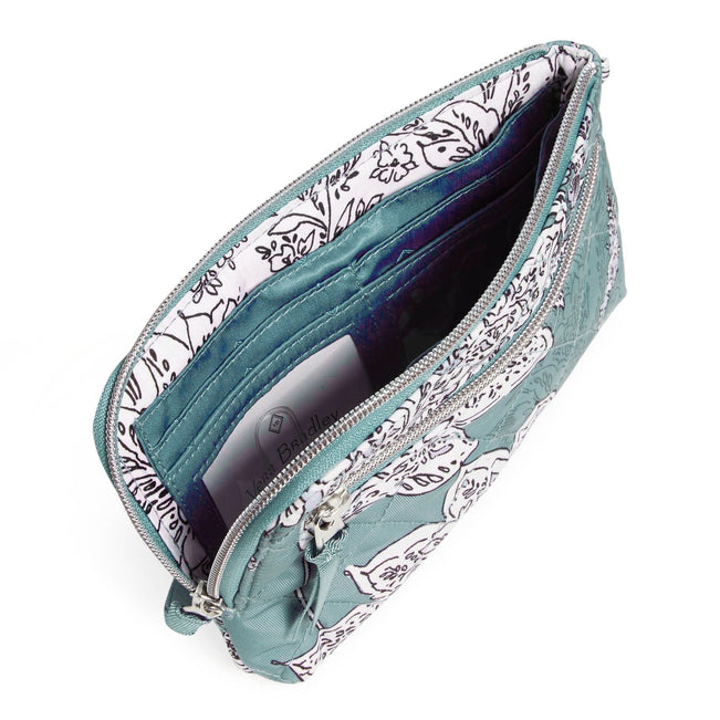 RFID Wristlet-Tiger Lily Blue Oar-Image 4-Vera Bradley