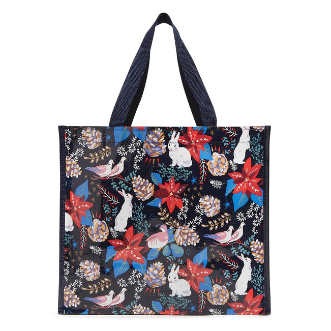 Factory Style Square Market Tote Bag-Winter Forest-Image 1-Vera Bradley
