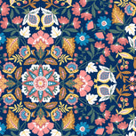ReActive Sling Backpack-Enchanted Mandala Blue-Image 4-Vera Bradley
