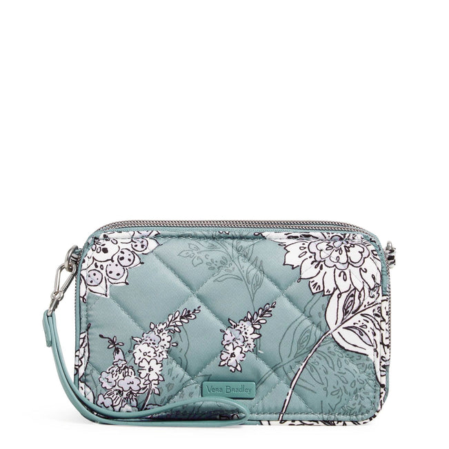 RFID All in One Crossbody Bag-Tiger Lily Blue Oar-Image 2-Vera Bradley