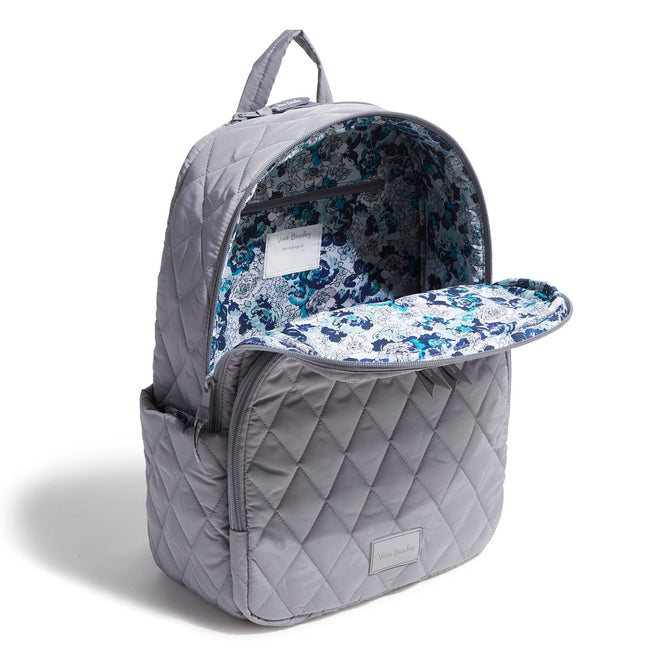 Outlet Ultralight Large Backpack-Frost Gray-Image 2-Vera Bradley