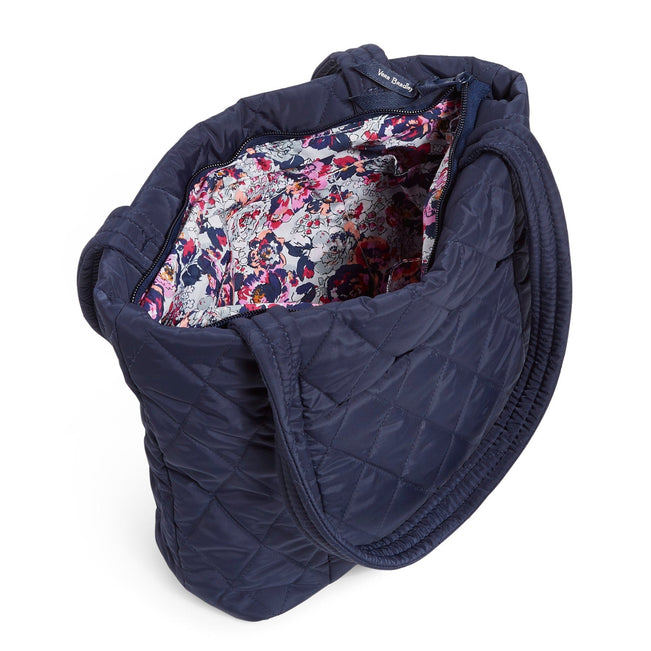Factory Style Ultralight Small Vera-Scroll Navy-Image 3-Vera Bradley