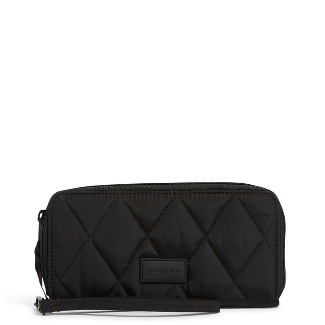 Outlet Ultralight RFID Accordion Wristlet-Black-Image 1-Vera Bradley