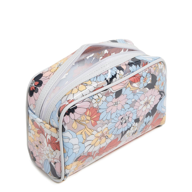 Clear Cosmetic Bag-Aloha Blooms-Image 2-Vera Bradley