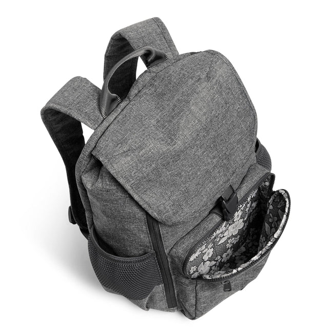 Daytripper Backpack-Gray Heather-Image 5-Vera Bradley