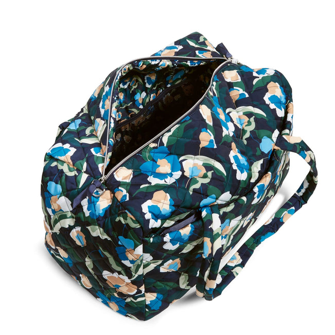 Large Travel Duffel Bag-Immersed Blooms-Image 6-Vera Bradley