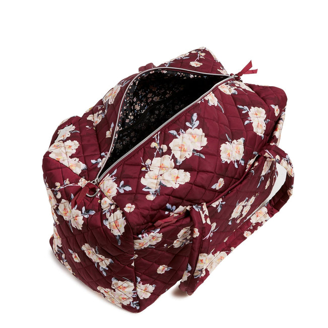Large Travel Duffel Bag-Blooms and Branches-Image 4-Vera Bradley