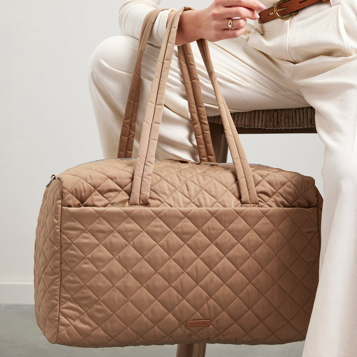 Large Travel Duffel Bag Performance Twill Vera Bradley – Vera