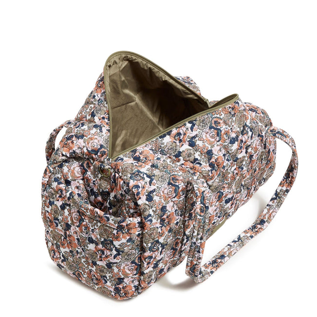 Ultralight Large Duffel-Petite Exuberant Floral Sage-Image 2-Vera Bradley