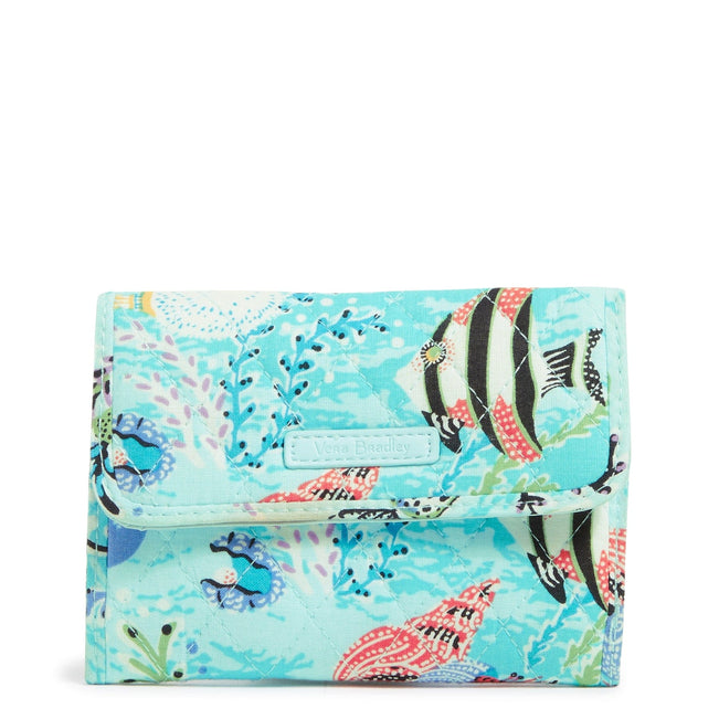 Factory Style RFID Euro Wallet-Antilles Treasure-Image 1-Vera Bradley