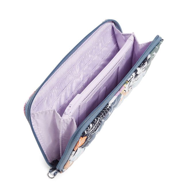 RFID Accordion Wristlet-Palm Floral-Image 2-Vera Bradley