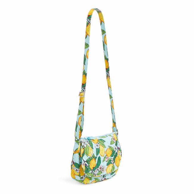 Factory Style Saddle Crossbody Bag-Lemon Grove-Image 2-Vera Bradley