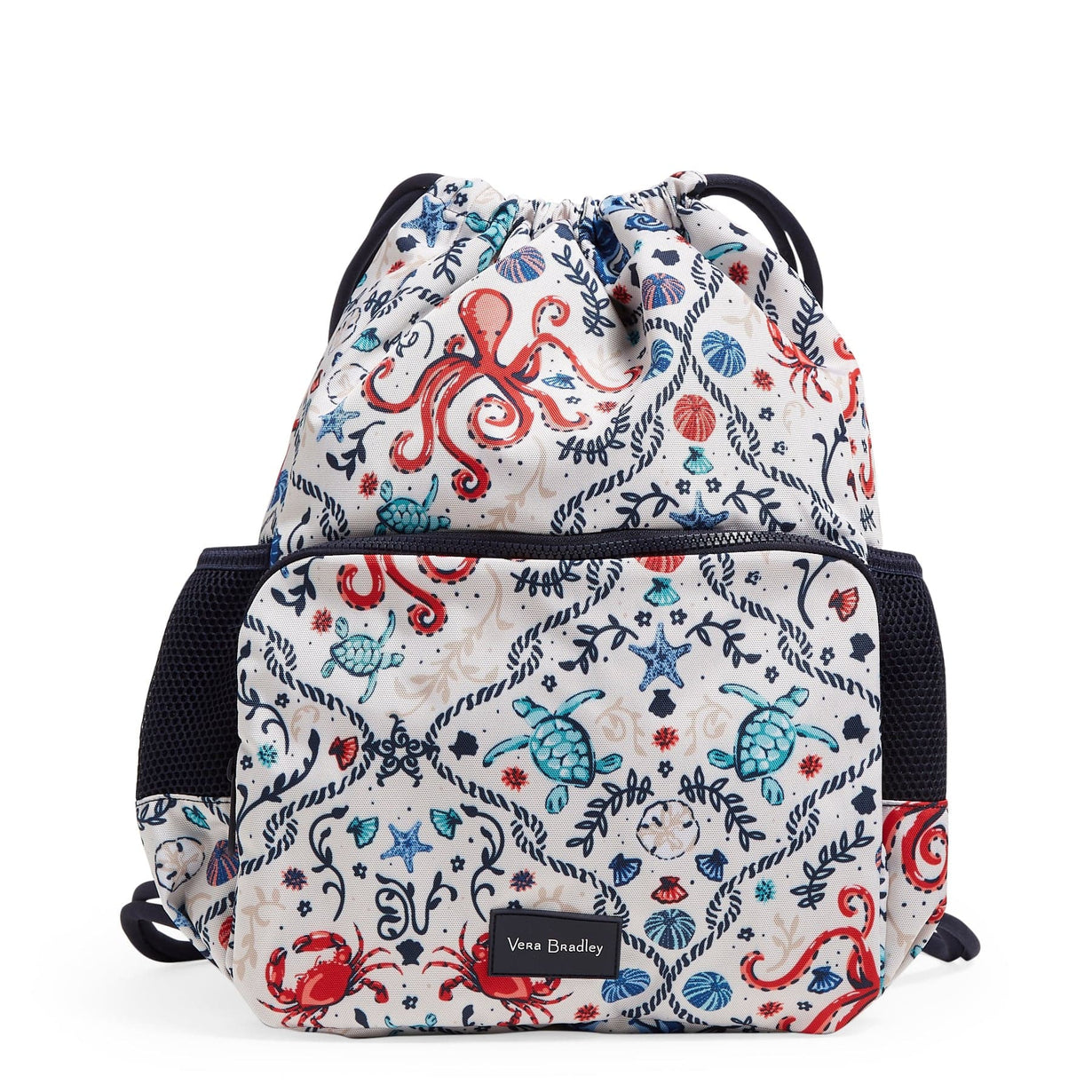 Vera Bradley Outlet | Deluxe Drawstring Backsack - Polyester